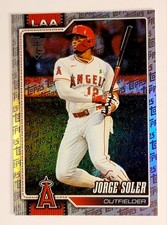 2026 Topps Series 1 - Jorge Soler #162 Topps Logo Refractor  - Angels 
