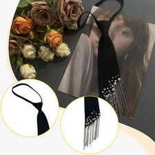 Pre Tied Women Tie Easy to Wear Premium Practical Durability Shirt Accessory