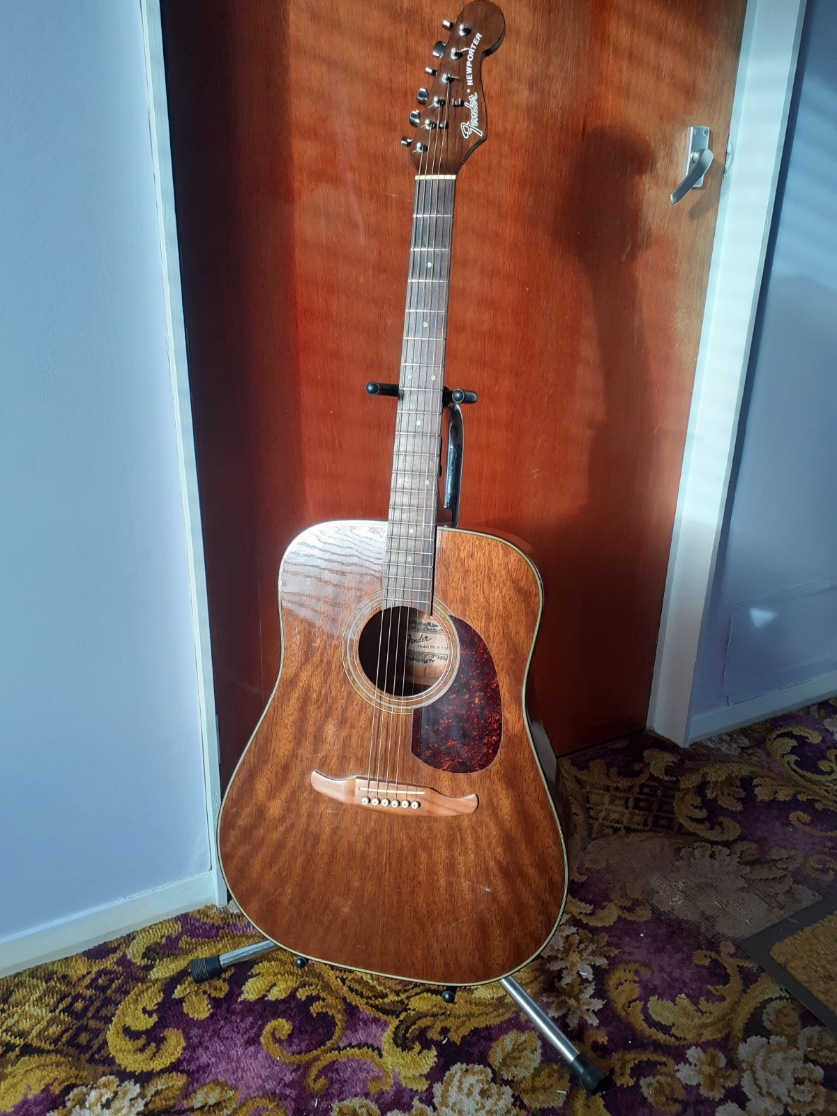 Fender Newporter  Dreadnought Acoutic Guitar 1980s Made In Korea