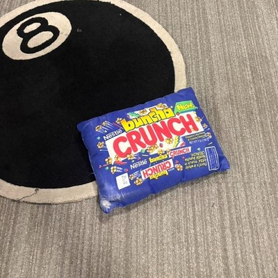 Vintage Crunch Pillow- Super nice condition with a hole/ flaw in corner