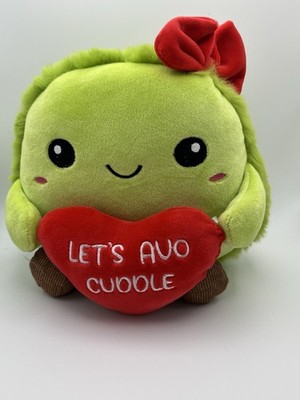 Dan Dee Avocado Plush  Let s Avo Cuddle  Valentine Stuffed Toy Green