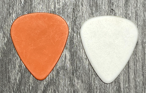 Dunlop 0,60 mm Gitarren-Plektrum USA orange Fender schwer weiß Plektrum Plektrum Posten Set - Bild 3 von 4