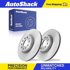 Front Brake Rotors Pair for 2005-2025 Volkswagen Jetta 2006-2024 Volkswagen GTI