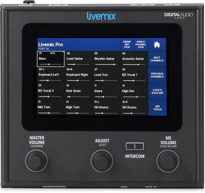 Digital Audio Labs Livemix Pro Solo MD Personal Monitor Mixer