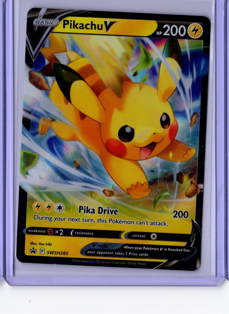Pikachu V SWSH285 2023 Pokemon SWSH Black Star Promos - English NM