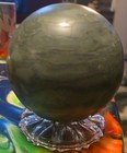 Green Zebra Stone Jasper sphere.4.5 Lb — photo 2