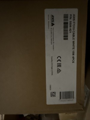 AXIS F7315 Cable White 15M 4PC New Sealed In