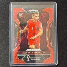 🔌IU 2022 PANINI PRIZM FIFA WORLD CUP QATAR RED CHOICE RC ALISTAIR JOHNSTON