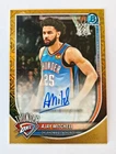 New Listing2025-26 Bowman Chrome #BCA-AL Ajay Mitchell Auto /50 Gold Mojo OKC Thunder