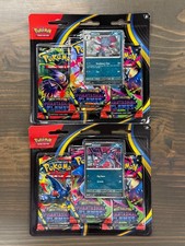 Pokemon Phantasmal Flames ME02 3-Pack Blister Set of 2! Brand New