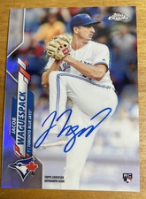 2020 Topps Chrome Jacob Waguespack Refractor Auto #34 /499 Free Shipping