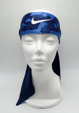 Nike Printed Dri-Fit Head Tie 2.0 Camo Stone Blue/Obsidian/White Unisex