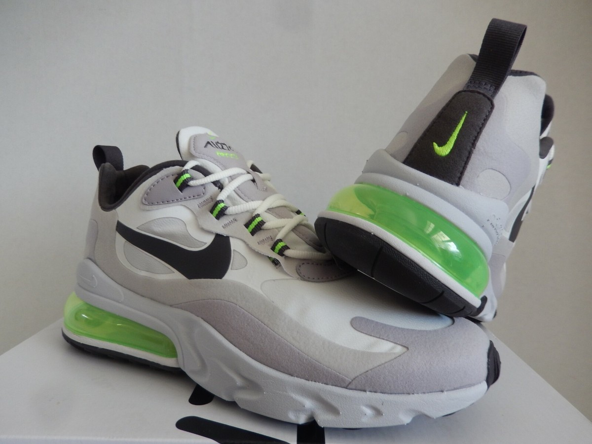 nike air max 270 react summit white electric green