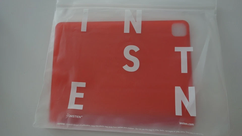 INSTEN - Tablet Case/iPad Multifold Stand, Red New - Image 2 of 4