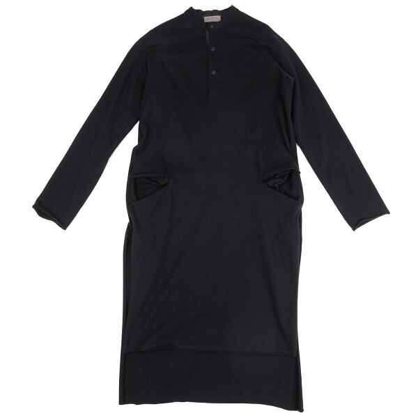 yohji yamamoto POUR HOMME カットソー　　　　1500 Yohji Yamamoto POUR HOMME Cut Off Long T Shirt Size 3(K