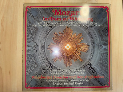 Vinyl Mozart im Dom zu Würzburg - MINT - Ungeöffnet