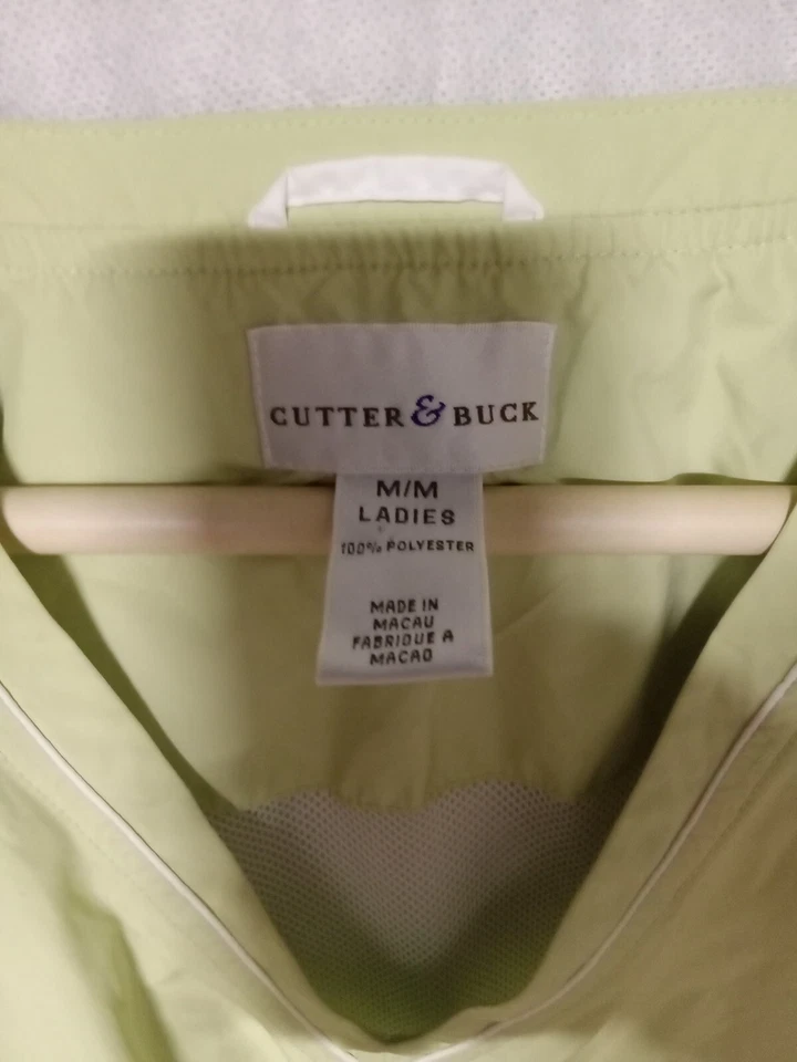 Cutter & Buck Women Green Sweater Sz M - Image 2 of 4