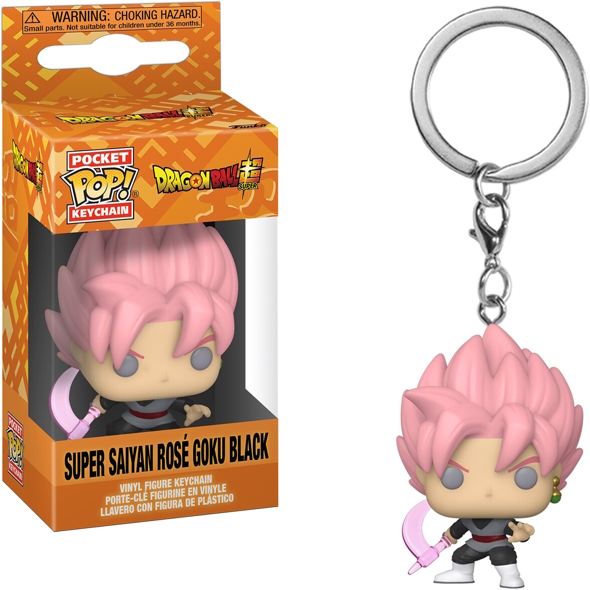 Dragon Ball Super - Super Saiyan Rosé Goku Black Schlüsselanhänger