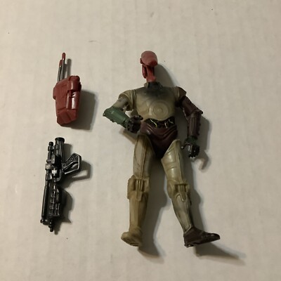 STAR WARS SAGA COLLECTION C-3P0 w/BATTLE DROID HEAD ACTION FIGURE