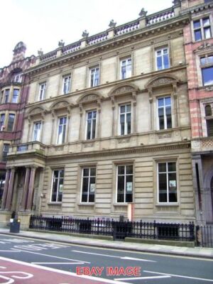 FOTO LEEDS ST ANDREW'S CHAMBERS PARK ROW (OSTSEITE) LEEDS GEBAUT 1869 VON GE