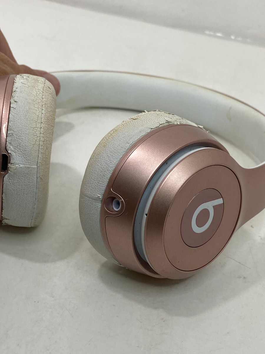 🐞 Beats Solo 2 Wireless Headphones - B0534 Rose Gold WORKS