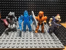 halo mega construx minifigures lot. halo toys video games 