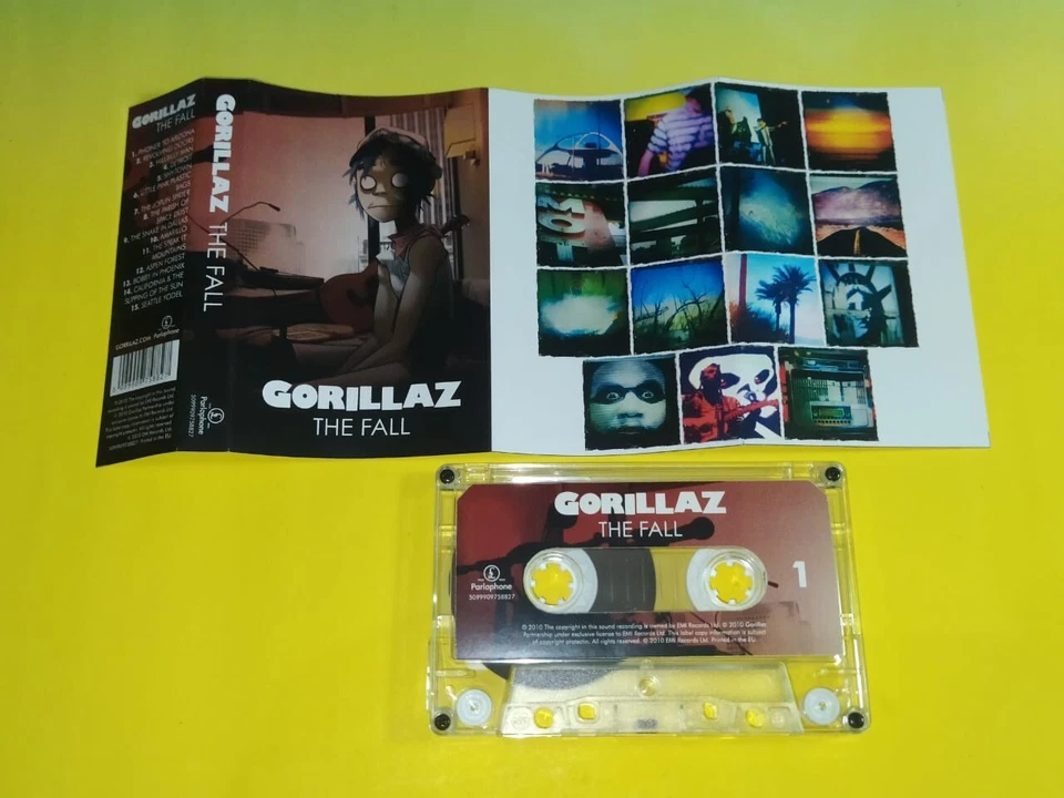 GORILLAZ - THE FALL cassette tape - Image 2 of 3