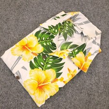 VTG Makani Hawaiian Shirt Mens Large Button Up Bold Floral