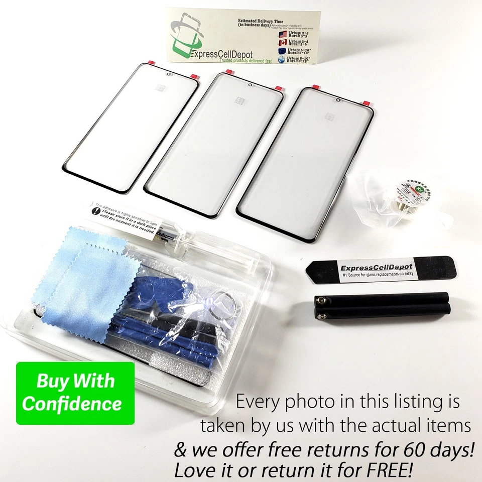 For Samsung Galaxy S20 Plus Front Glass Lens Screen Replacement LOCA glue tool - Image 4 of 4