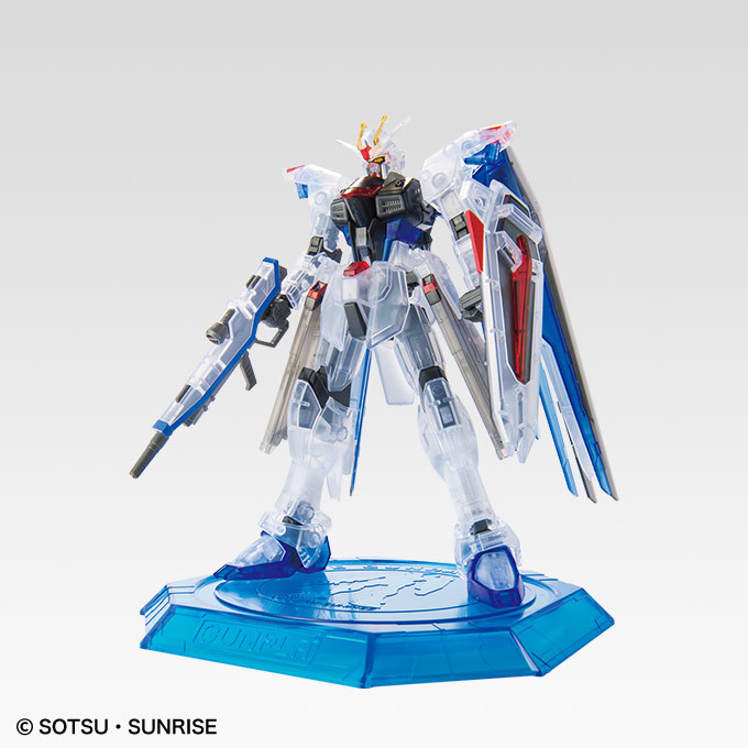 BANDAI HG 1/144 Freedom Gundam clear color The Gundam Base limited
