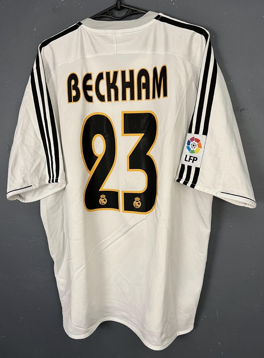 【未使用品】04-05 レアルマドリード　ユニフォーム　BECKHAM 23 p*e様 レアル・マドリード ベッカム 23番 ユニフォーム 04-05 レアル