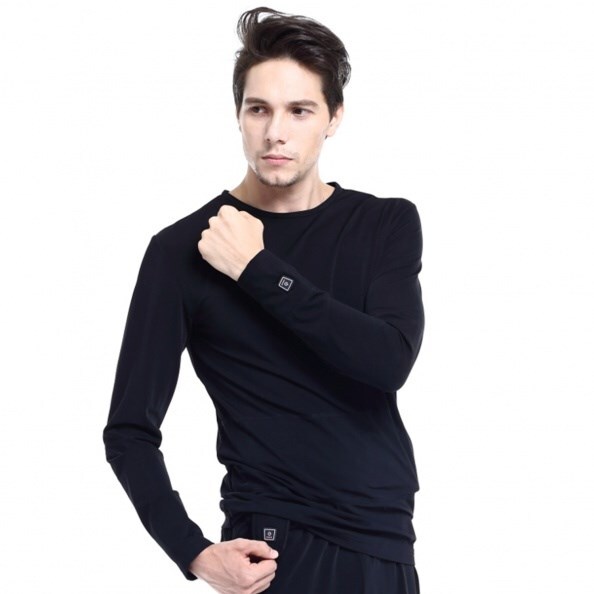 5908246724573 Рубашка/топ Glovii GJ1S Bluse Rundhals Langärmlig Эластан, полиэстер