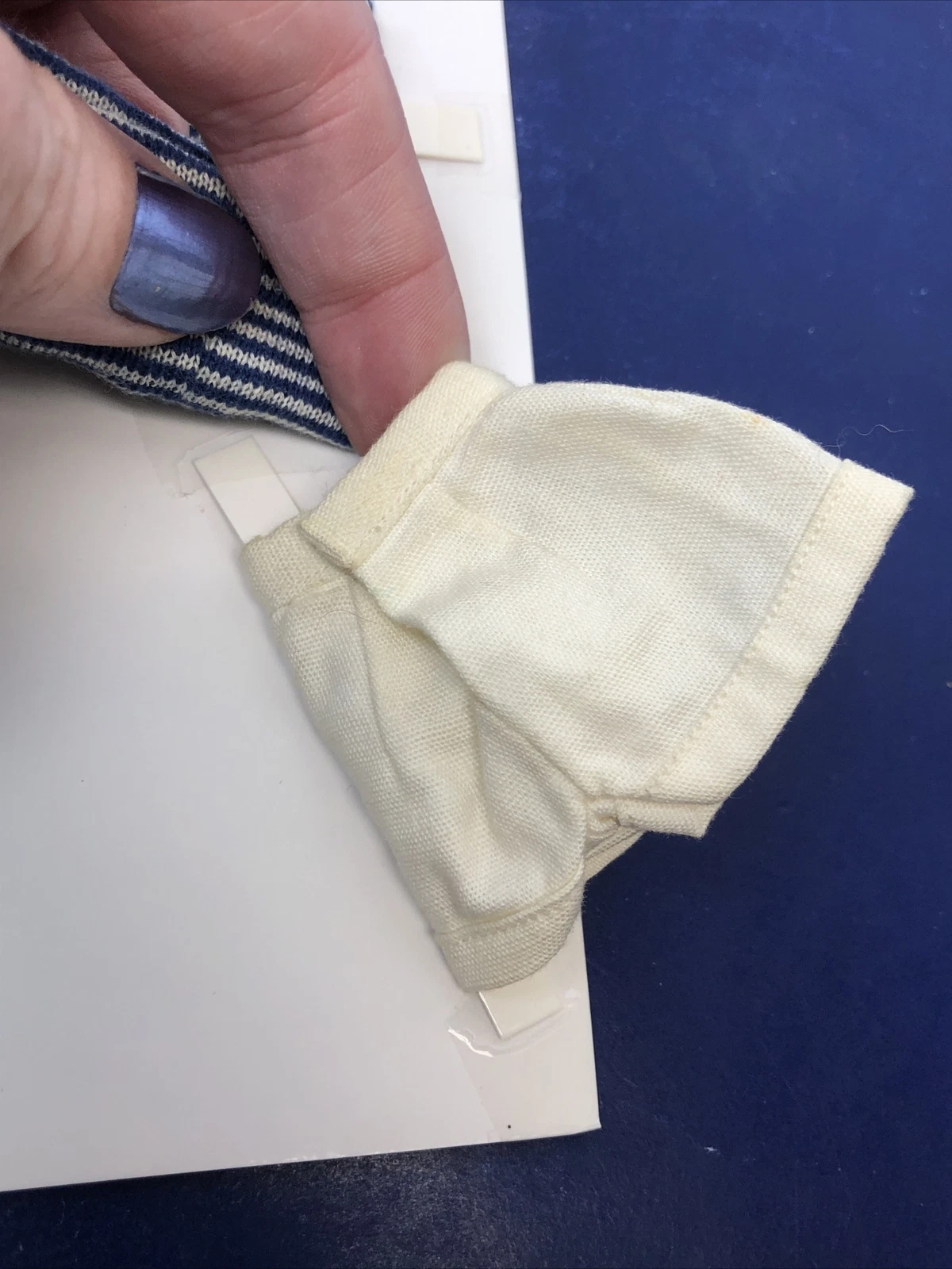 VETEMENTS Vintage Mattel Barbie vestito anni '60 resort set marinaio pantaloncini cappotto e tacchi L104