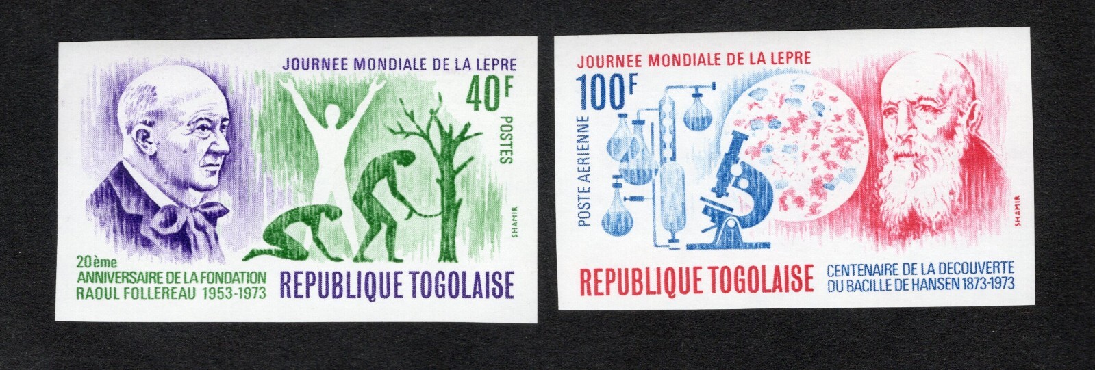 Togo 1976 stamps Mi#960B-961B START8%ONLY MNH CV=42$