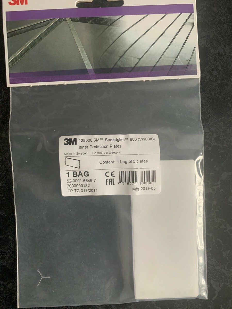 Speedglas™ Cover Plate For Speedglas™ Series Helmets, 4-1/2" X 5-1/4