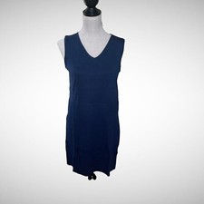 H by Halston Sleeveless V-Neck Tunic with Slits Size Small