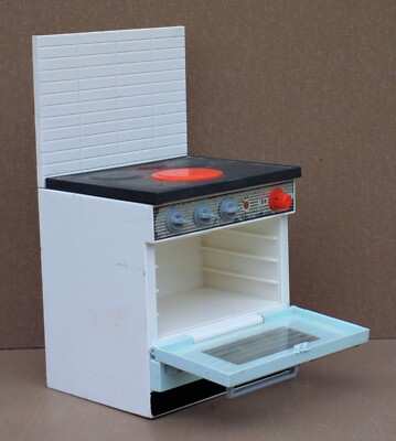 JOUET ANCIEN CUISINIERE En Metal Jep Unis France Avec 6 Accessoires De Cuisine EUR 100,00 - FR