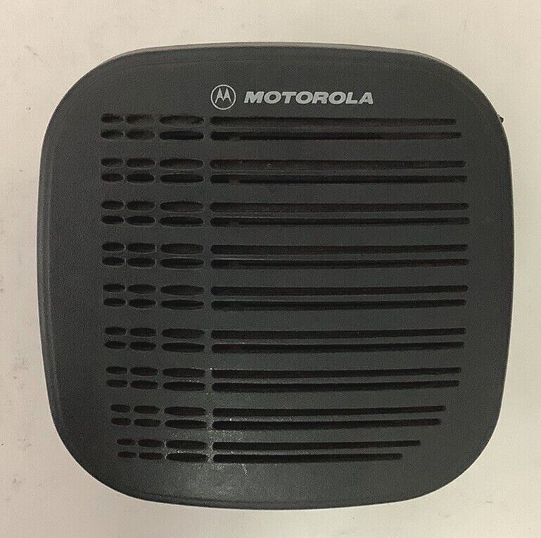 Motorola RSN4001AA 13W Black External Speaker / Amplifier for Motorola Radios eBay