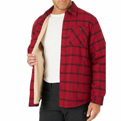 Heavyweight Sherpa-Lined Shirt Jacket 