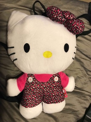 hello kitty plush backpack