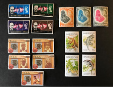 BARBADOS QEII COLLECTION - 1962-1988 4 x SETS MM