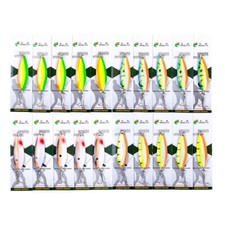 20PCS Lot Spinnerbait Spoon Bait 7.2cm/18g Metal Crankbait Fishing Lure Blade