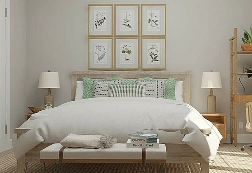 Botanical Study Leaf Berry Flower Wall Art Gold Frame Set Of 6 ~ Uttermost 33651 - Picture 7 of 11