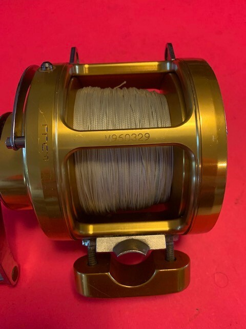 PENN INTERNATIONAL II 50S 2-SPEED LEVER DRAG TROLLING FISHING REEL