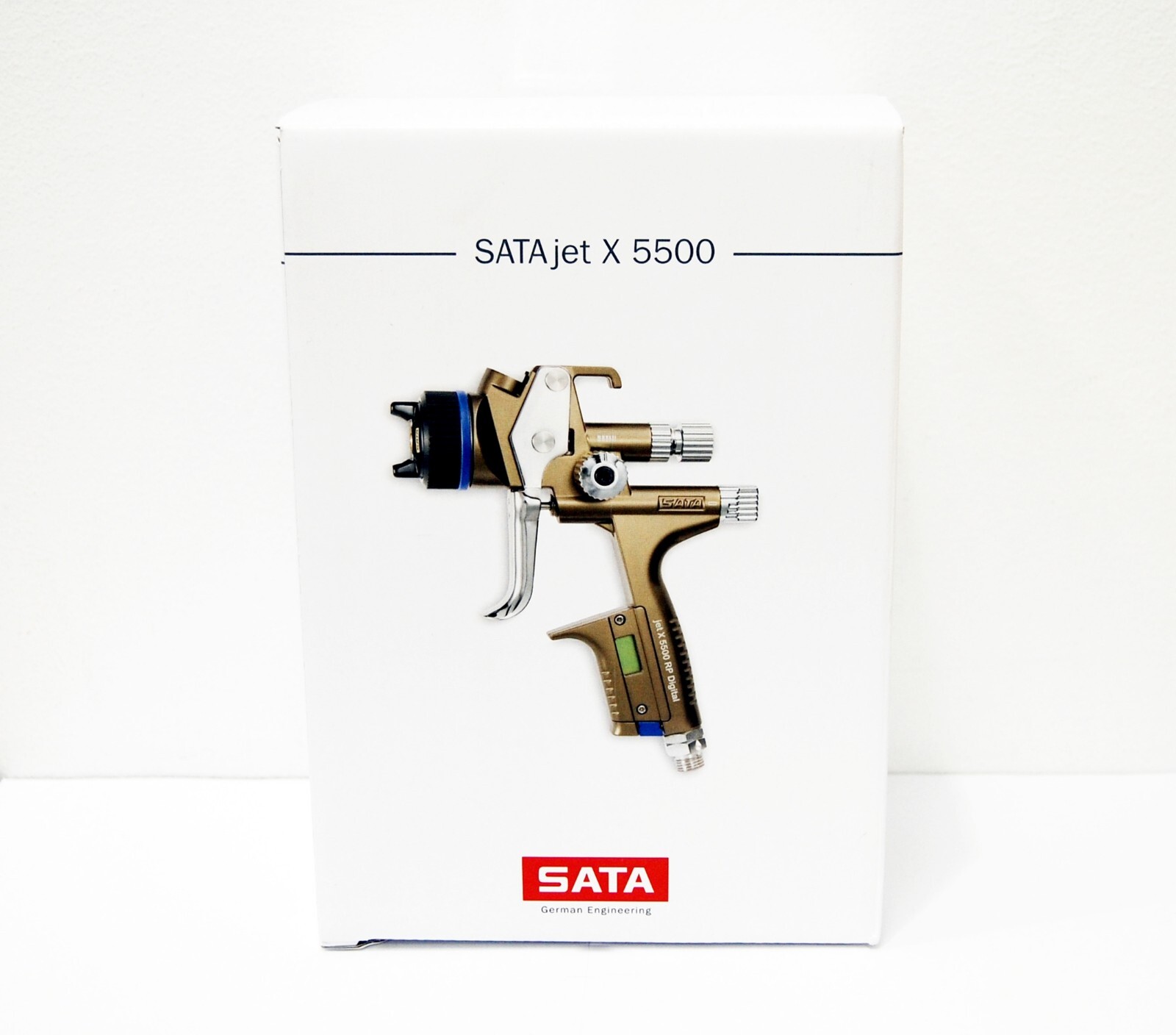 NEW SATA jet X 5500 HVLP 1,3 DIGITAL O-NOZZLE SPRAY GUN 1062124  
