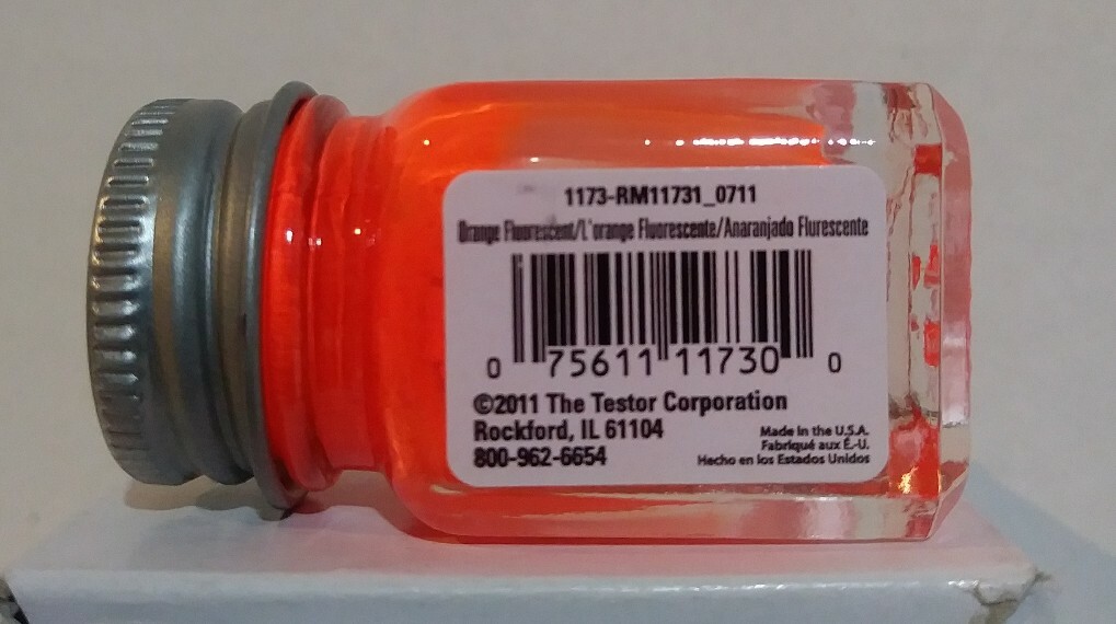 Testors Premium Paints 1173 TT, Fluorescent Orange. 75611117300 eBay