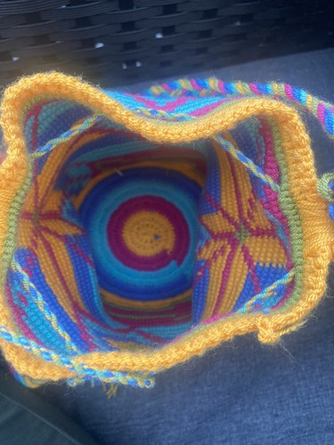 Colombian Wayuu Mochila Bag 100% authentic - Picture 5 of 5