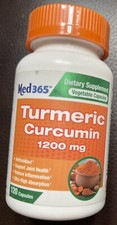 Turmeric Curcumin With Black Pepper Ginger Ashwagandha Extract 120 Ct. READ