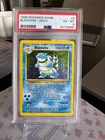 1999 POKEMON BASE SET UNLIMITED BLASTOISE HOLO PSA 6