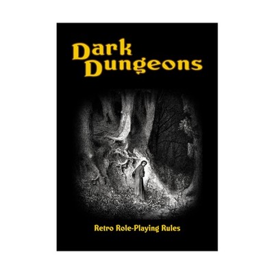 Dark Dungeons OSRIC RPG Dark Dungeons SC  VG+/EX